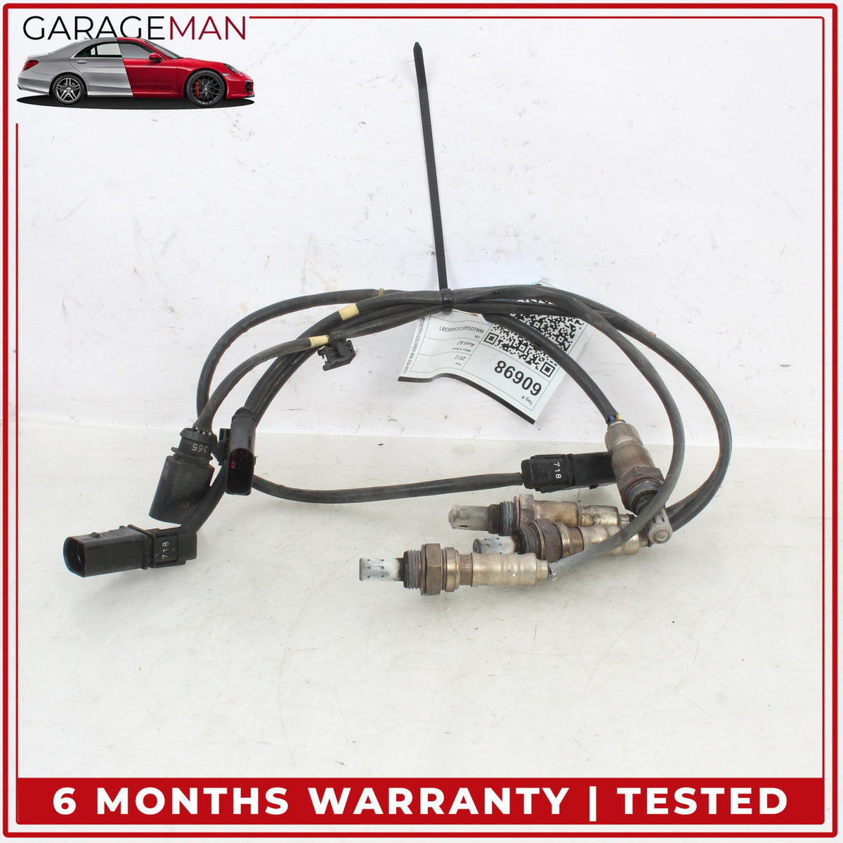 2012-2015 Audi A7 A6 3.0L Engine Oxygen O2 Lambda Sensor Set of 4 06E906265R OEM