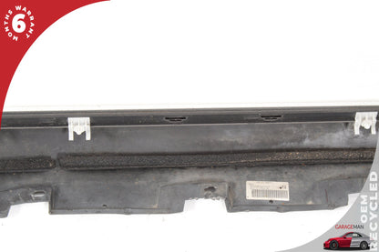 2011-2014 Audi A8 Quattro Left Side Rocker Panel Side Skirt 4H4853859B OEM