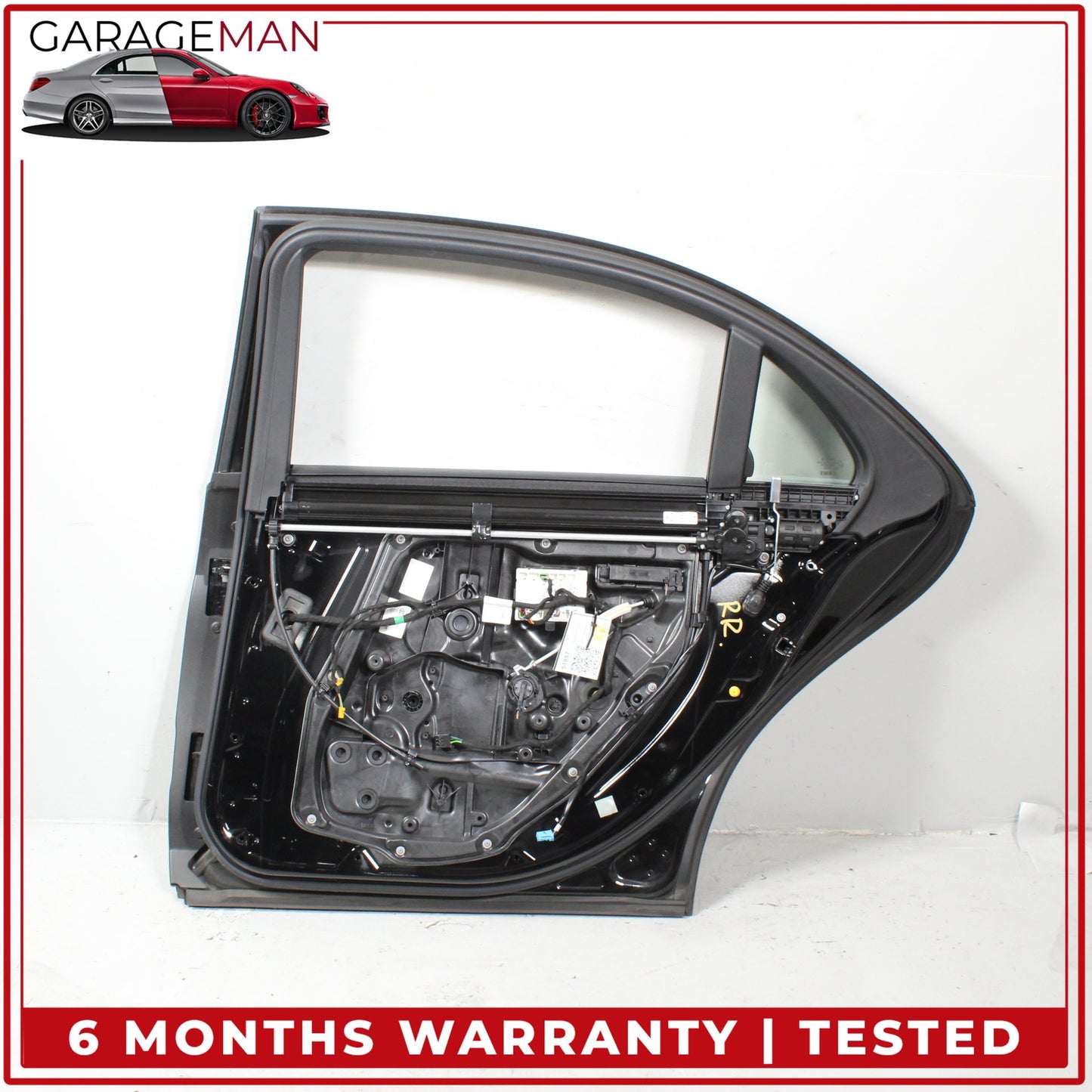 2014-2020 Mercedes W222 S550e Rear Right Passenger Side Door Shell Black OEM