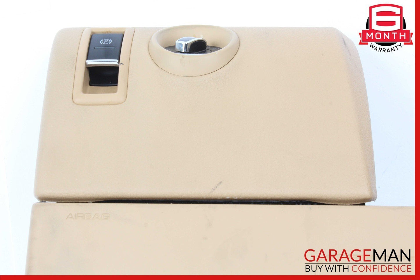 11-18 Porsche Cayenne 958 Hybrid S Knee Airbag Air Bag Left Side Beige OEM