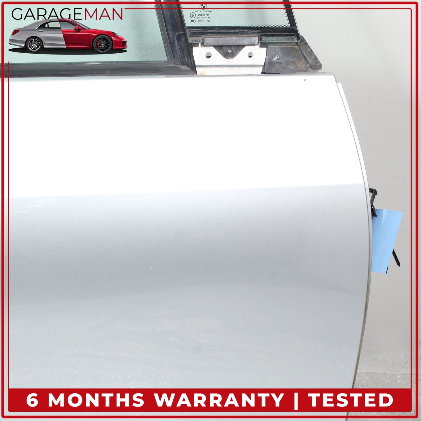 2014-2021 BMW i3 Front Right Side Door Shell w/ Window Glass & Door Handle OEM