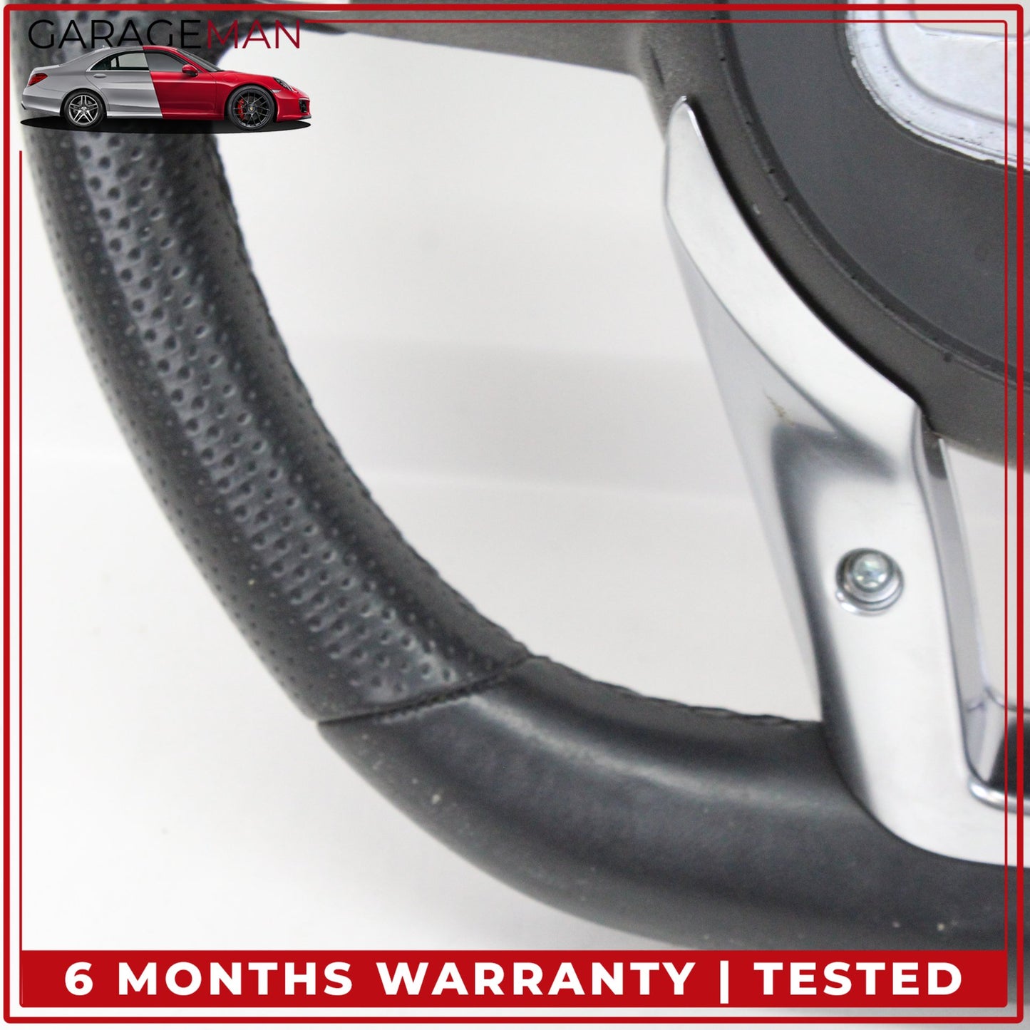 2015-2020 Mercedes W205 C300 Sport Steering Wheel w/ Paddle Shifters OEM