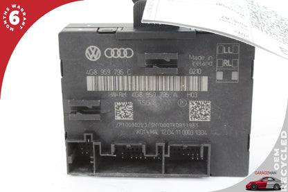 2012-2018 Audi A7 Rear Left or Right Side Door Control Module 4G8959795C OEM