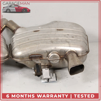 2019-2025 Audi A4 2.0L Rear Left and Right Side Exhaust Muffler 8W5253611A OEM