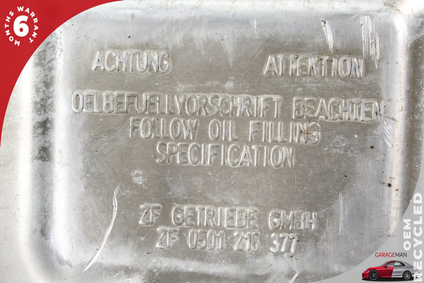2011-2018 Audi A4 A5 A6 A7 A8 Q5 S7 S8 Automatic Transmission Oil Pan OEM