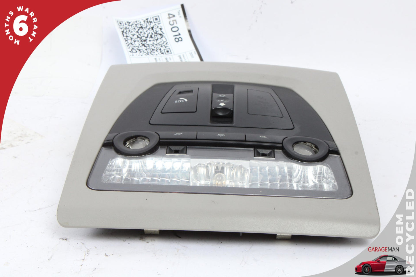 2011-2016 BMW 528i 535i F10 Front Upper Overhead Interior Dome Light Lamp OEM