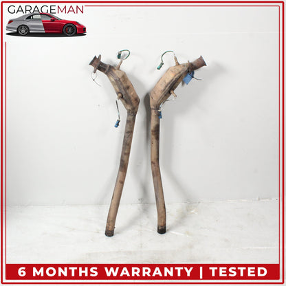 2002-2005 Ford Thunderbird RWD Left and Right Side Exhaust Downpipe Set OEM