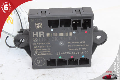 2008-2018 Mercedes-Benz C250 W204 Right Rear Door Control Module 2189001501 OEM