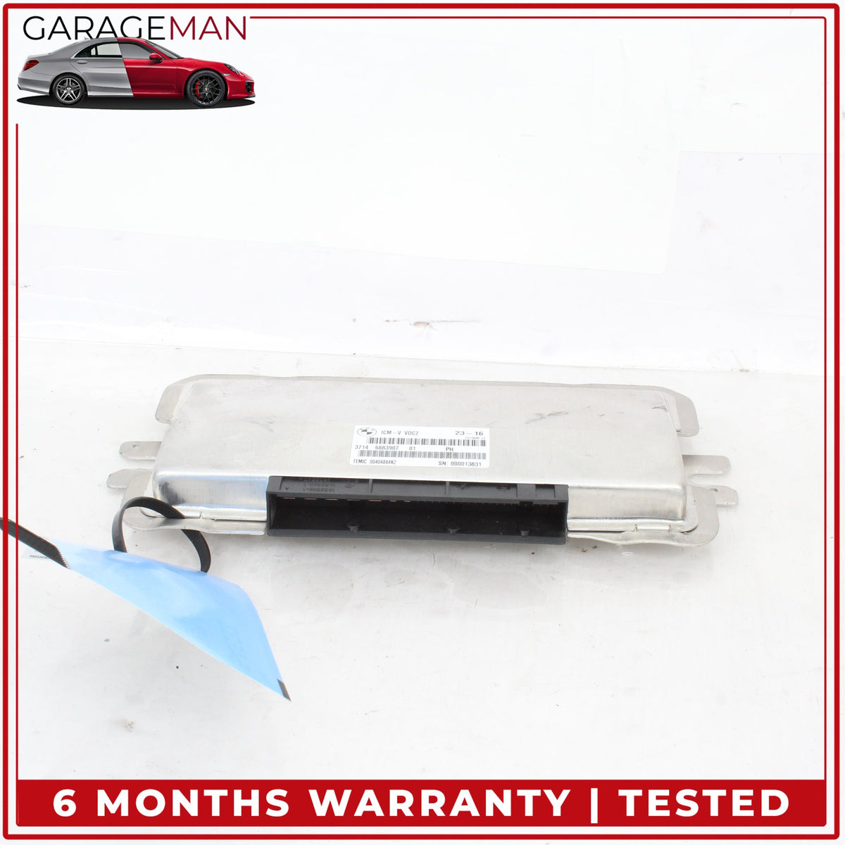 2011-2019 BMW 640i 650i F12 Suspension Control Module Unit VDC2 6883907 OEM