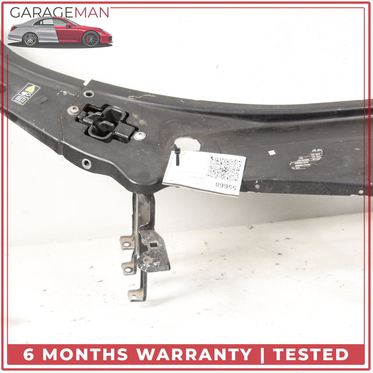 2010-2013 Mercedes W221 S550 Upper Radiator Core Support Headlight Bracket OEM