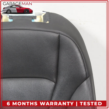 2017-2024 Audi Q7 SUV Front Left Side Top Upper Seat Cushion Leather Black OEM