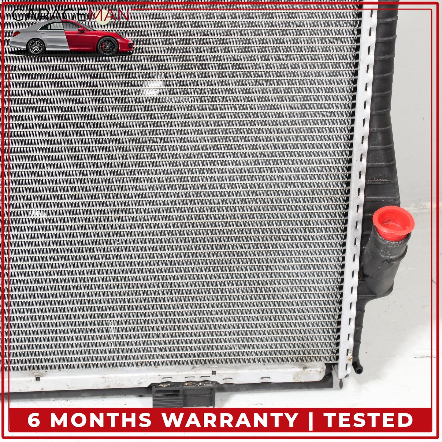2001-2004 Mercedes-Benz SLK320 R170 Engine Cooling Radiator AC A/C Condenser Assembly 2025007803