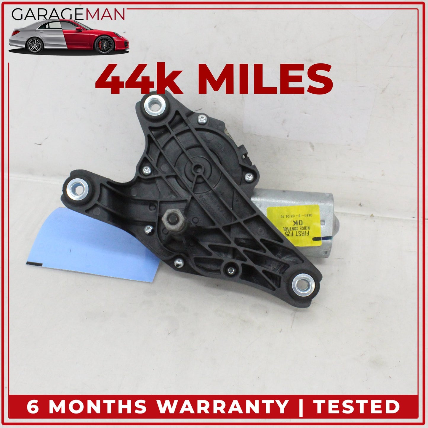 2011-2017 BMW X3 F25 SUV Rear Windshield Glass Wiper Motor Valeo 7237062 OEM