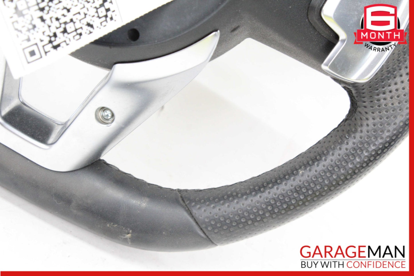 15-20 Mercedes W205 C300 Sport Flat Bottom Steering Wheel w/Paddle Shifters OEM