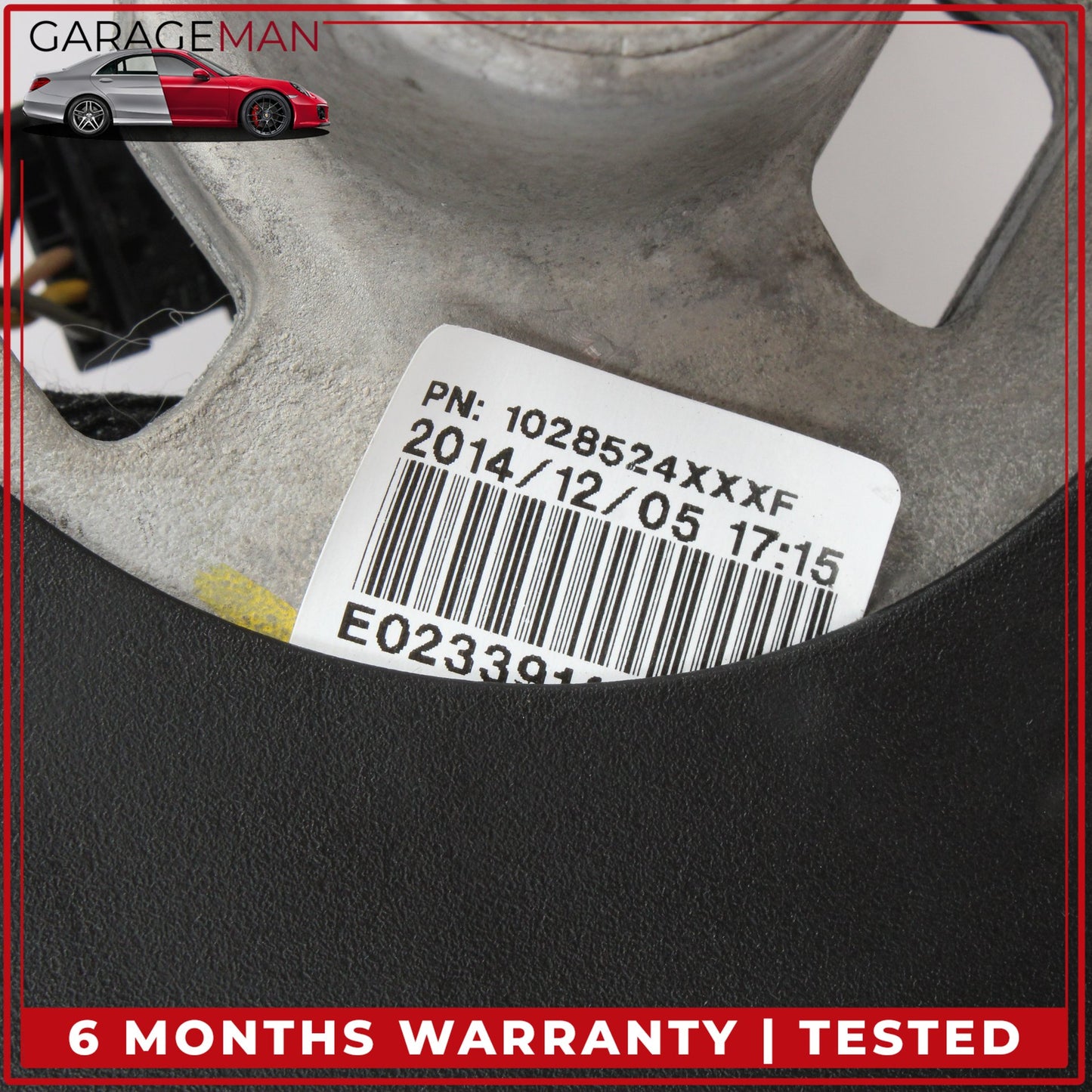 2014-2021 BMW i3 I01 Front Left Driver Side Steering Wheel Black 6870168 OEM