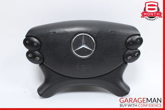 03-12 Mercedes W219 CLS500 G500 G55 AMG Steering Wheel Airbag Air Bag Black OEM