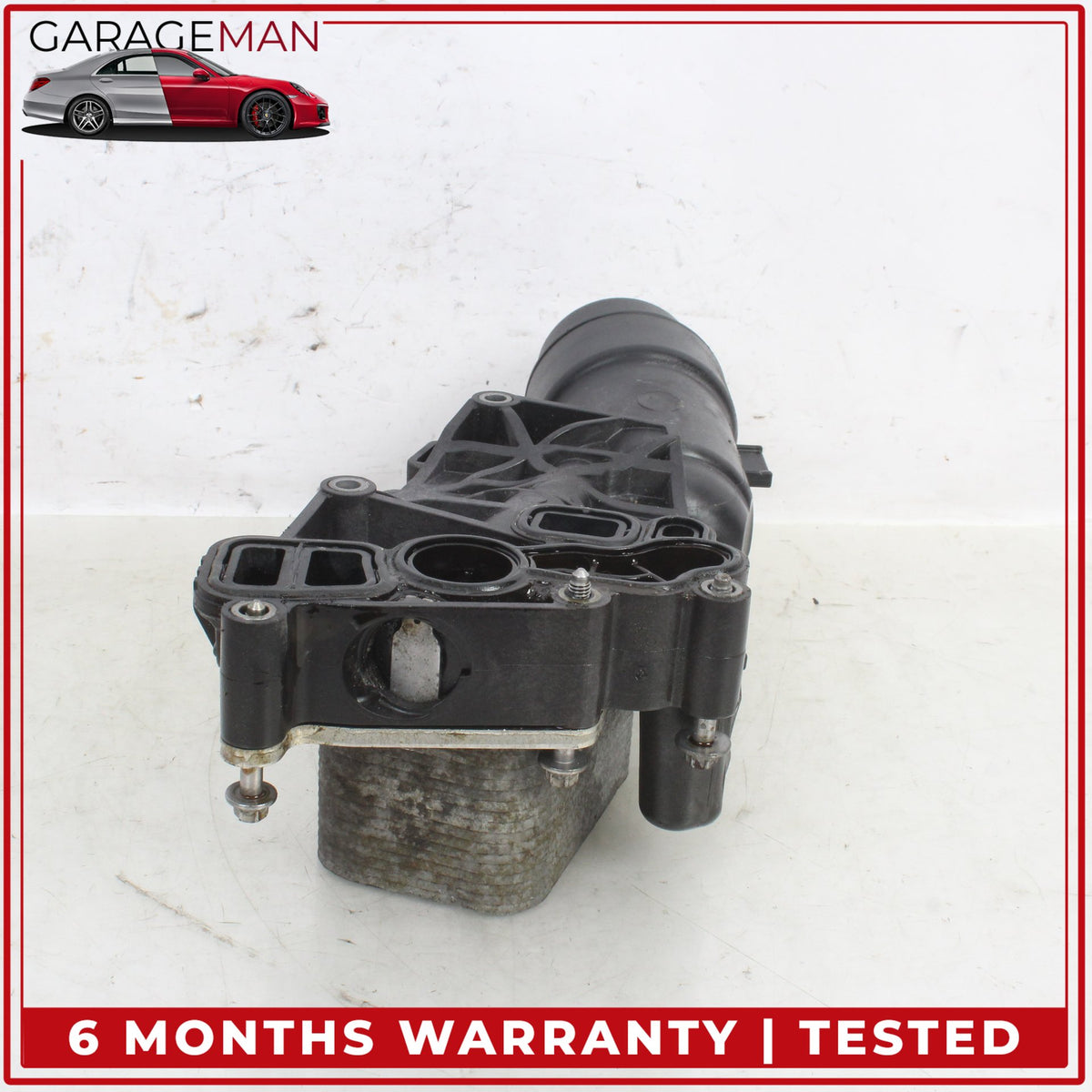 2017-2023 Mini Countryman Cooper S Engine Oil Filter Cooler Housing Assembly OEM