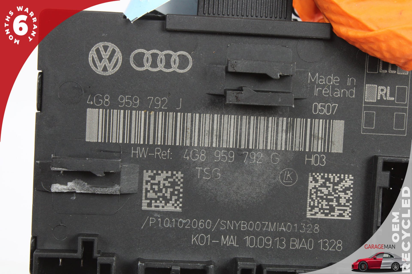 2012-2018 Audi A7 A6 Front Right Side Door Control Module Unit 4G8959792J OEM