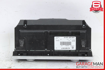2007-2009 Audi Q7 AC Climate Control Panel 4L0820043F Genuine OEM