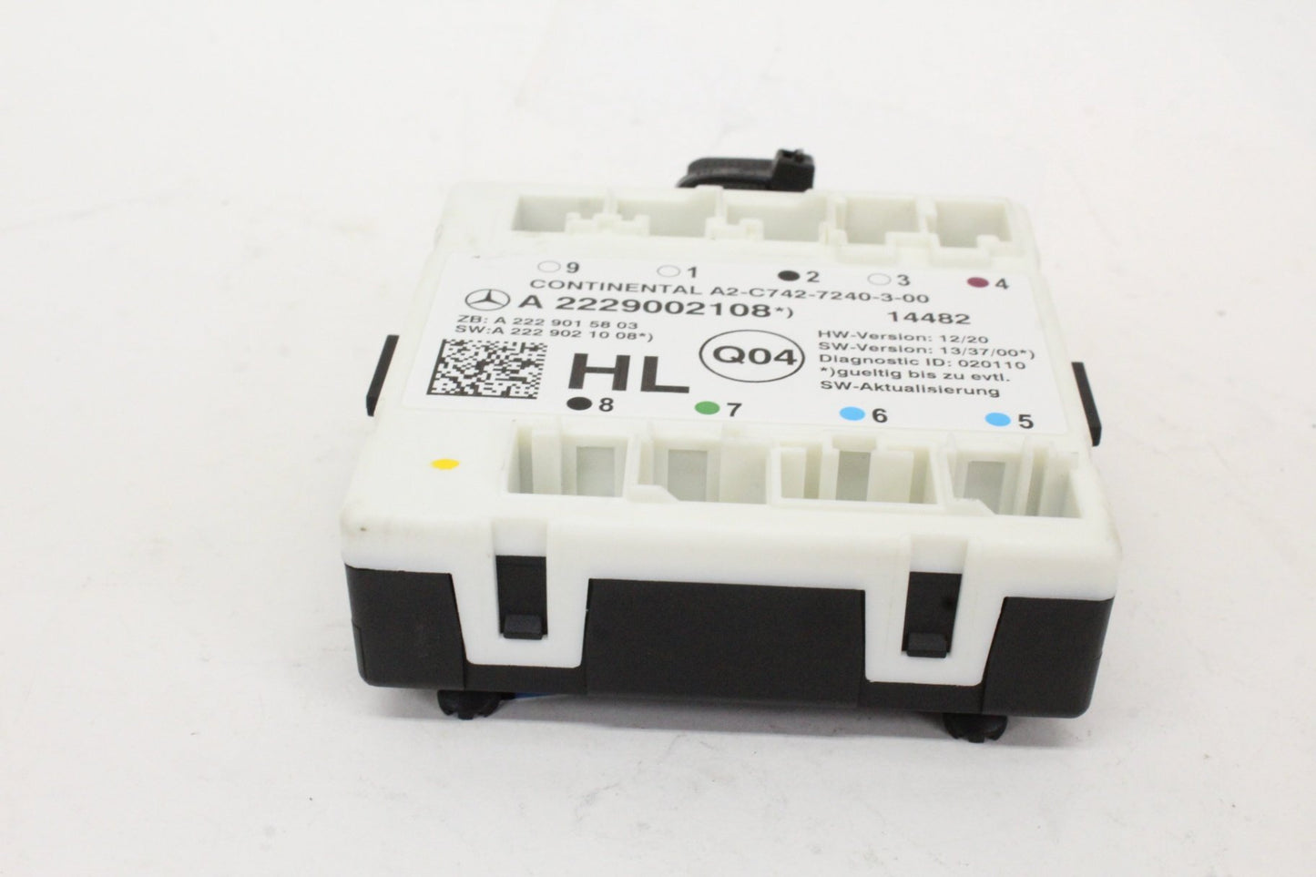 2015-2019 Mercedes-Benz C300 W205 Left Rear Door Control Module 2229002108