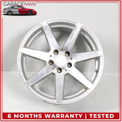 2012-2015 Mercedes W204 C250 Rear 7 Spoke Wheel Rim 8.5JX18H2ET54 2044019902 OEM