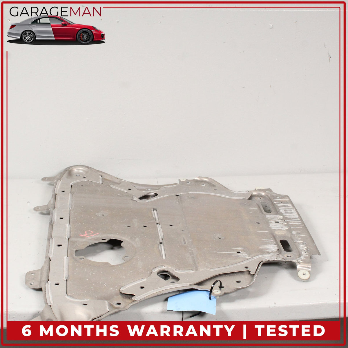 2018-2020 BMW 530e G30 Front Reinforcement Shield Stiffening Skid Plate OEM
