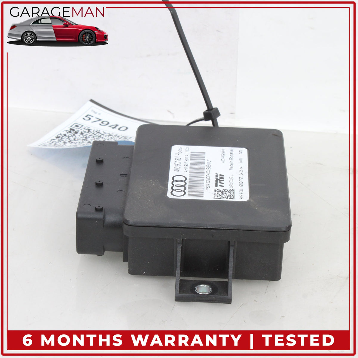 2011-2018 Audi A8 S8 A6 Electronic Parking Brake Control Module 4H0907801H OEM
