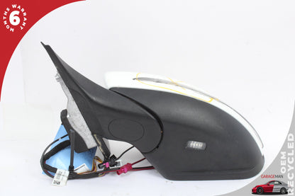 2015-2021 Mercedes W205 C300 C350e Left Door Rear View Mirror w/ Blind Spot OEM