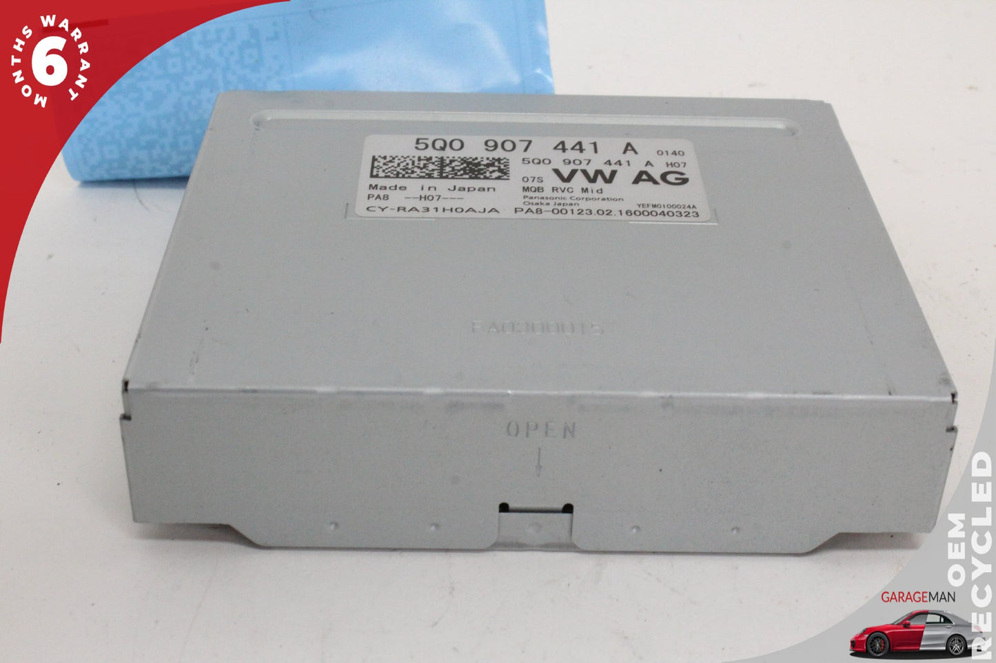 2015-2020 Audi A3 S3 Rear View Backup Camera Control Module Unit 5Q0907441A OEM
