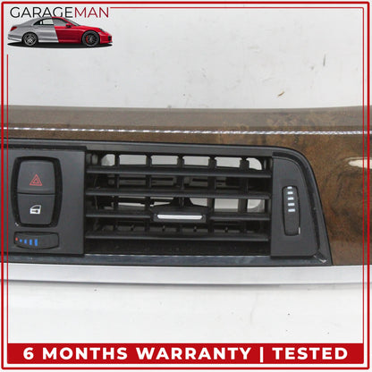 2012-2020 BMW 430i F36 Front Dash Center AC Air Vent Panel w/ Hazard Light OEM