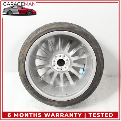 2015-2023 Mercedes W205 C300 Rear Wheel Rim w/ Tire 8.5JX19H2ET52 2054011400 OEM