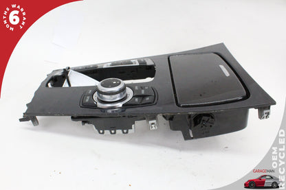 2009-2015 BMW 750i Front Center Cupholder w/ Switches & Trim Cover 9113863 OEM