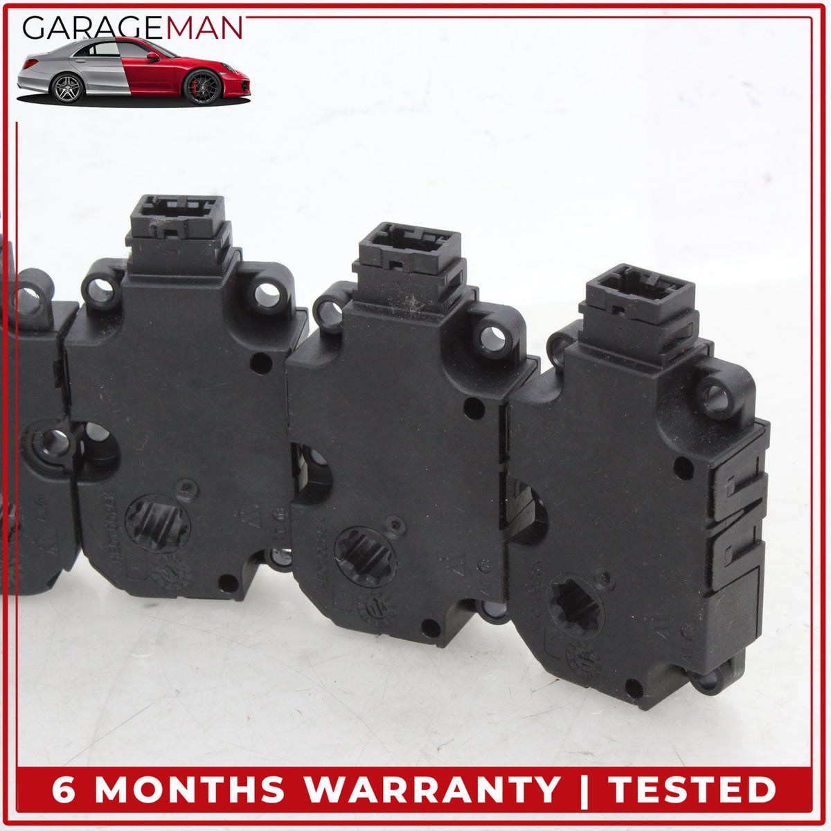 2011-2018 Audi A8 HVAC AC A/C Heater Blower Flap Actuator Motor Set of 6 OEM