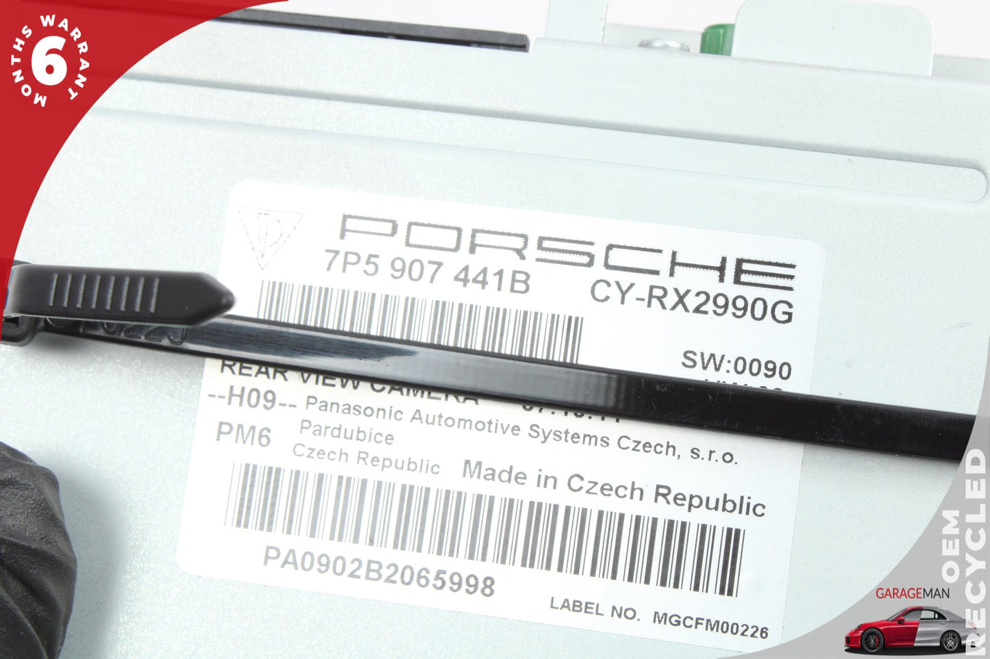 2011-2016 Porsche Cayenne Rear View Backup Camera Control Module 7P5907441B OEM