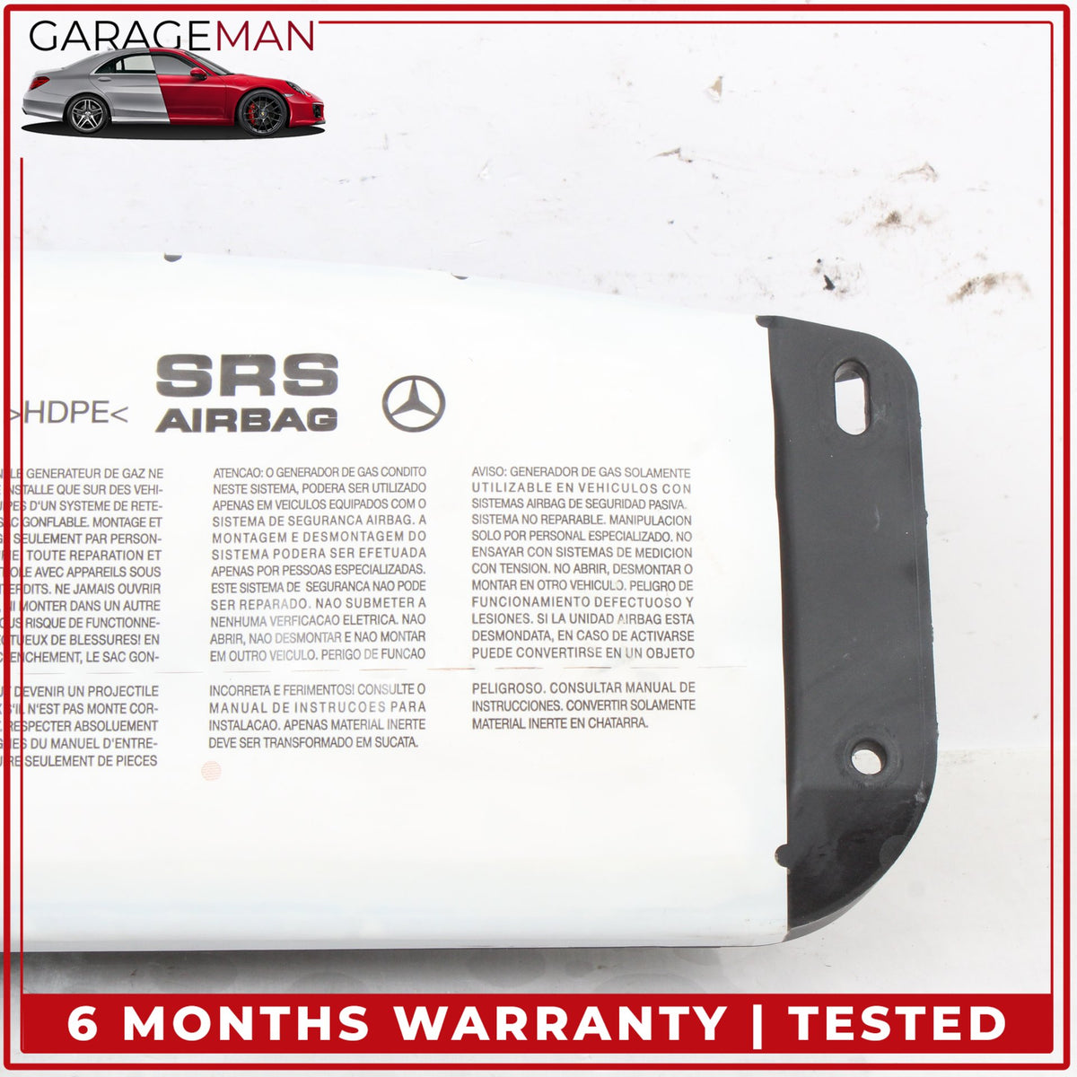 2010-2017 Mercedes C207 E400 Coupe Front Right Side Dash Airbag 2078600300 OEM