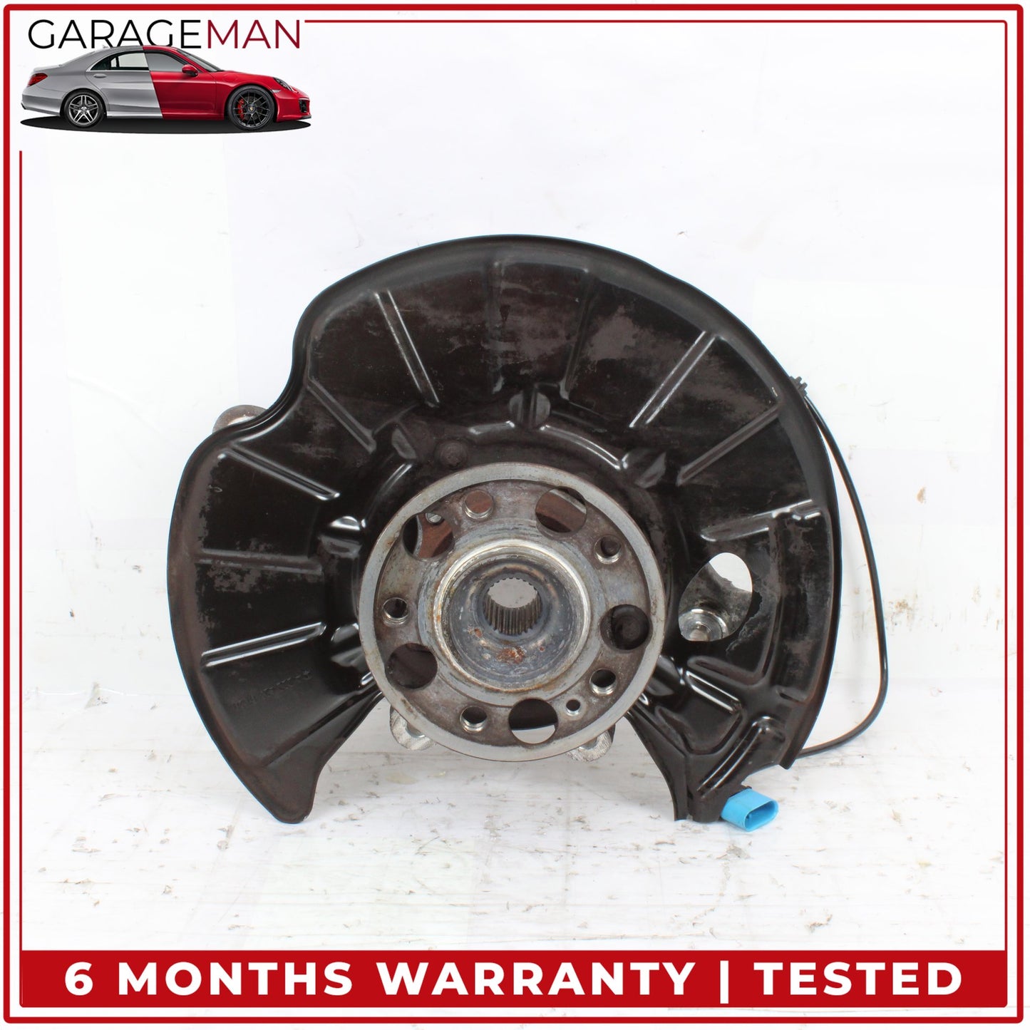 2014-2020 Mercedes W222 S550e Rear Left Side Spindle Knuckle Wheel Hub OEM