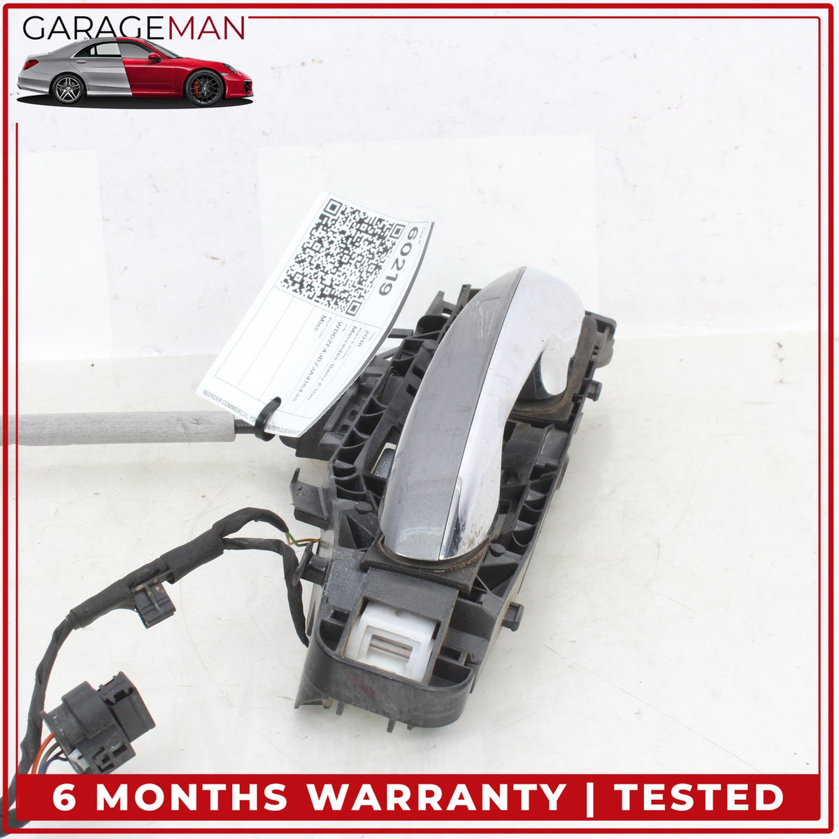 2017-2023 Mercedes W213 E300 Rear Right Exterior Door Handle w/ Lock Latch OEM