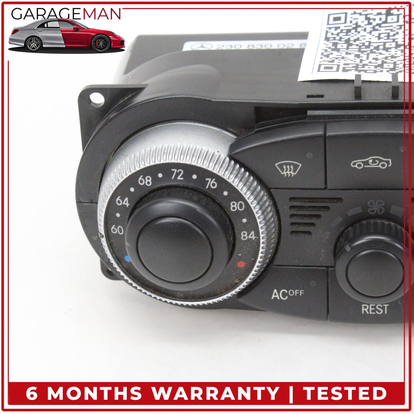 2003-2012 Mercedes R230 SL500 SL55 AMG AC A/C Heater Climate Control OEM