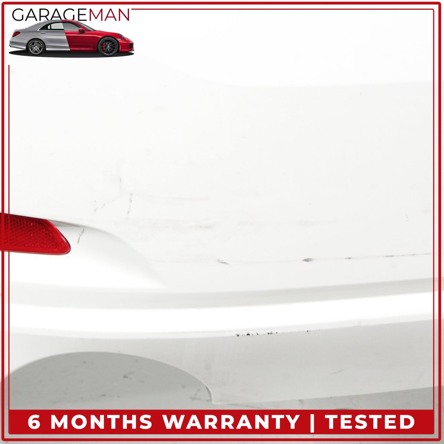 2019-2025 BMW 330i M340i Rear Bumper Cover Assembly White 51125A69624 OEM