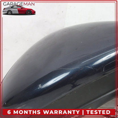2010-2013 Porsche Panamera 970 Right Door Rear View Mirror Blue Metallic OEM