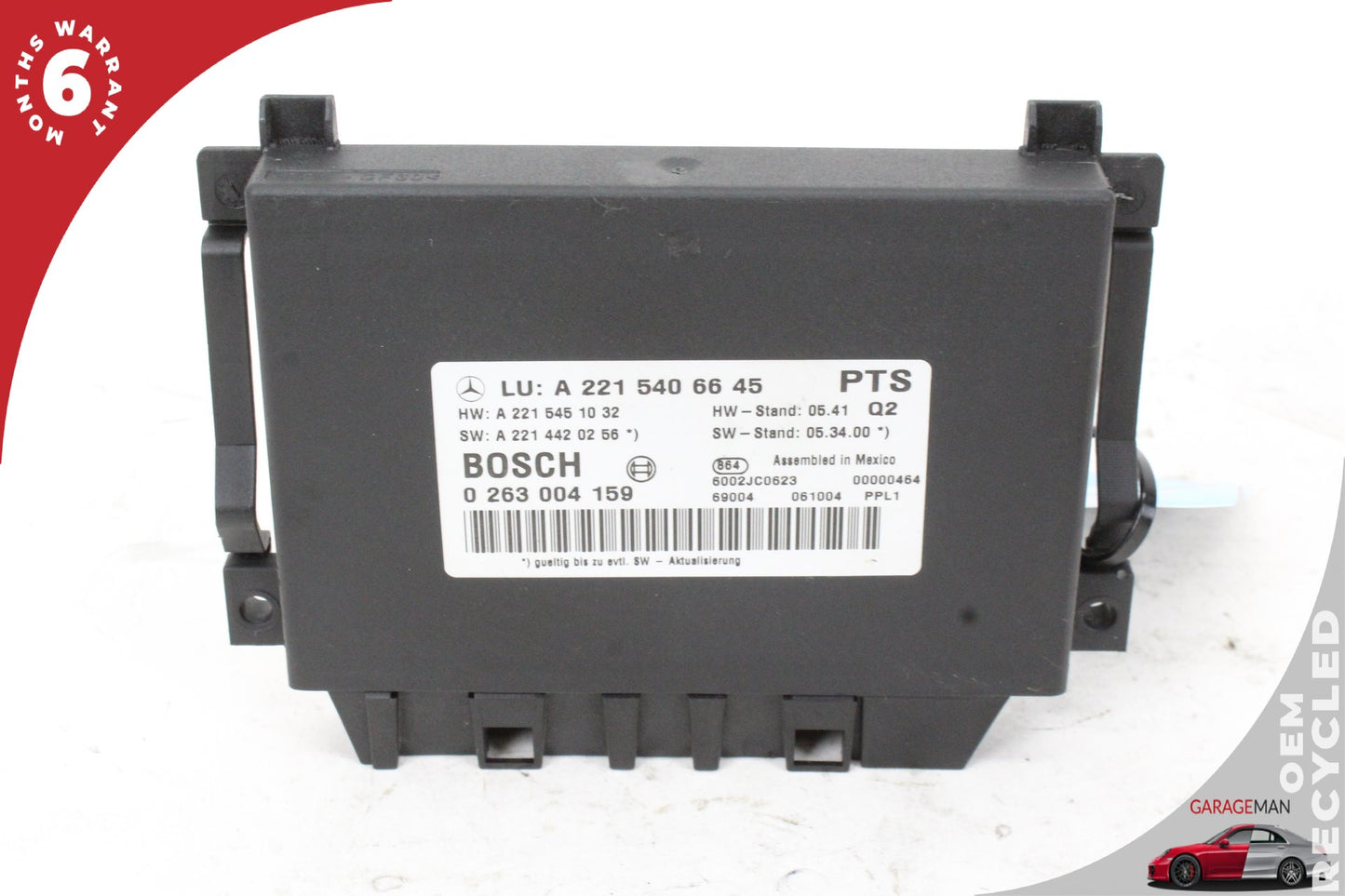 2007-2008 Mercedes W221 S550 Parktronic Control Module PDC 2215406645 OEM