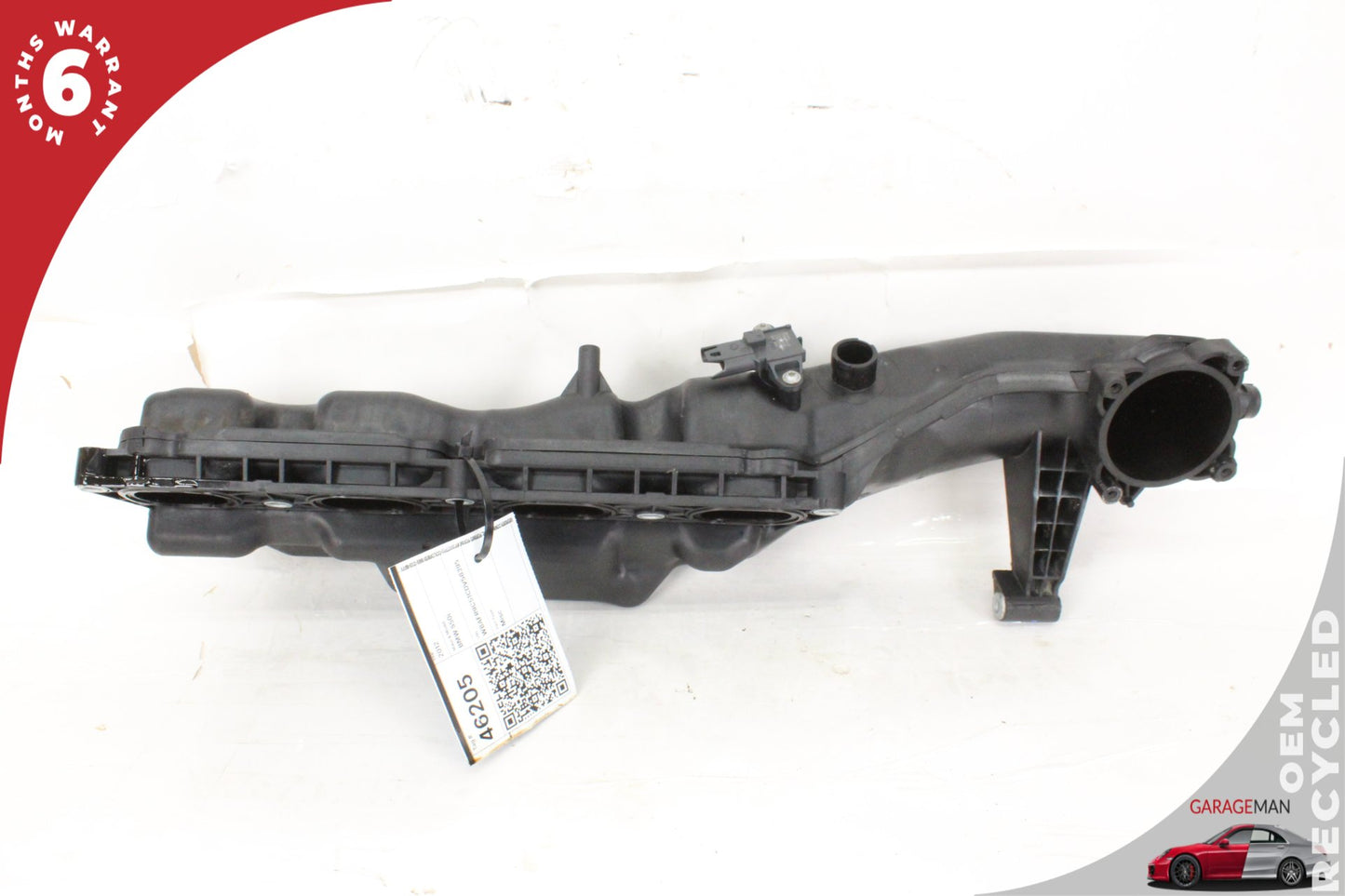 2011-2016 BMW 550i F10 N63 Left Side Air Intake Manifold 7555666
