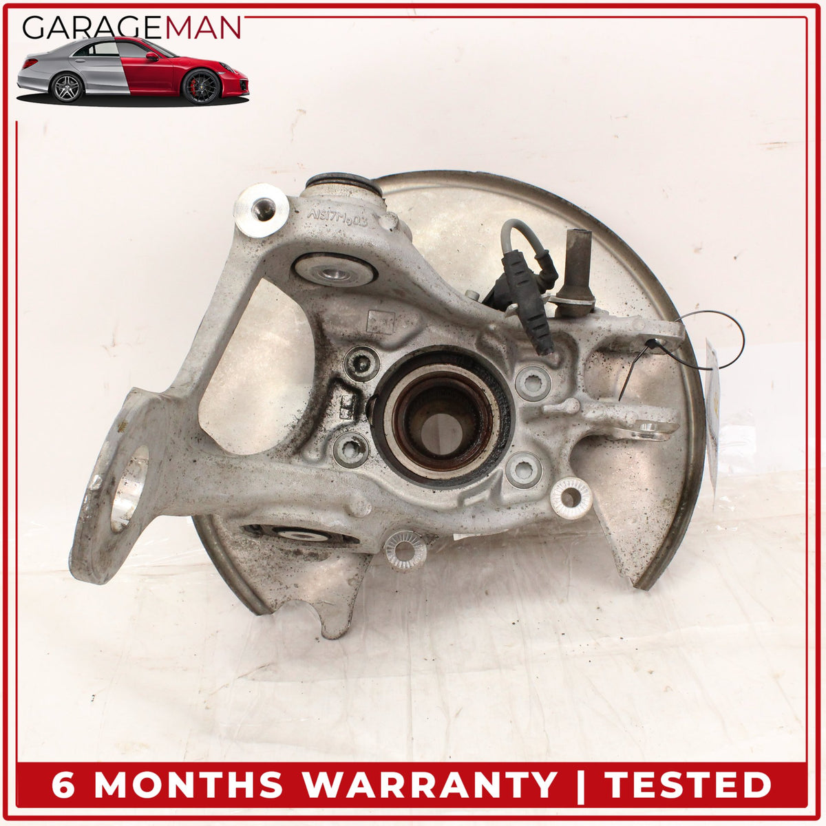 2012-2018 Audi A6 A7 Rear Left Driver Side Spindle Knuckle Wheel Hub OEM