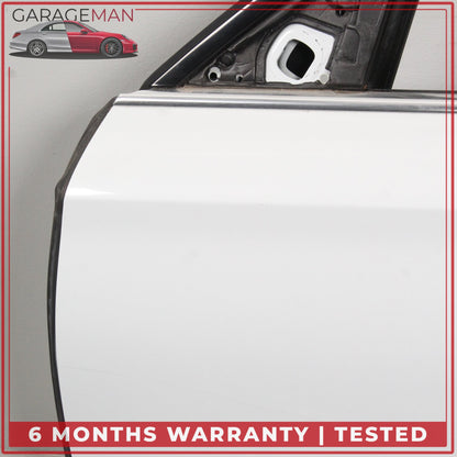 2011-2018 Audi A8 S8 Front Left Side Door Shell Glacier White Metallic OEM