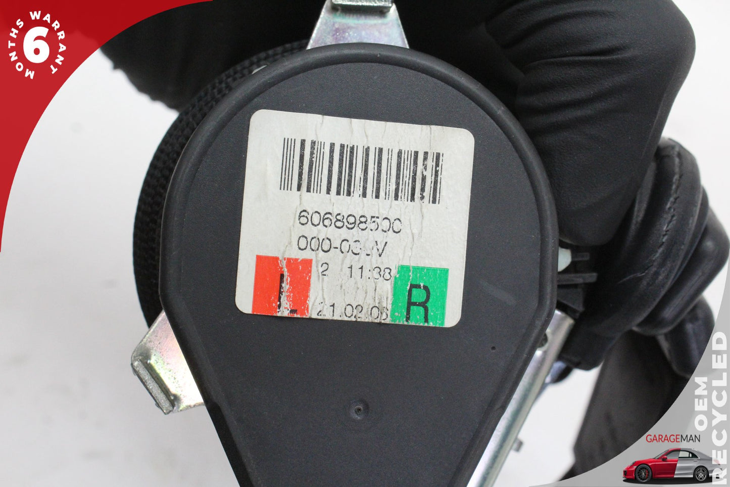 2007-2015 Audi Q7 Rear Left or Right Side 3rd Third Row Seat Belt 4L0857811B OEM