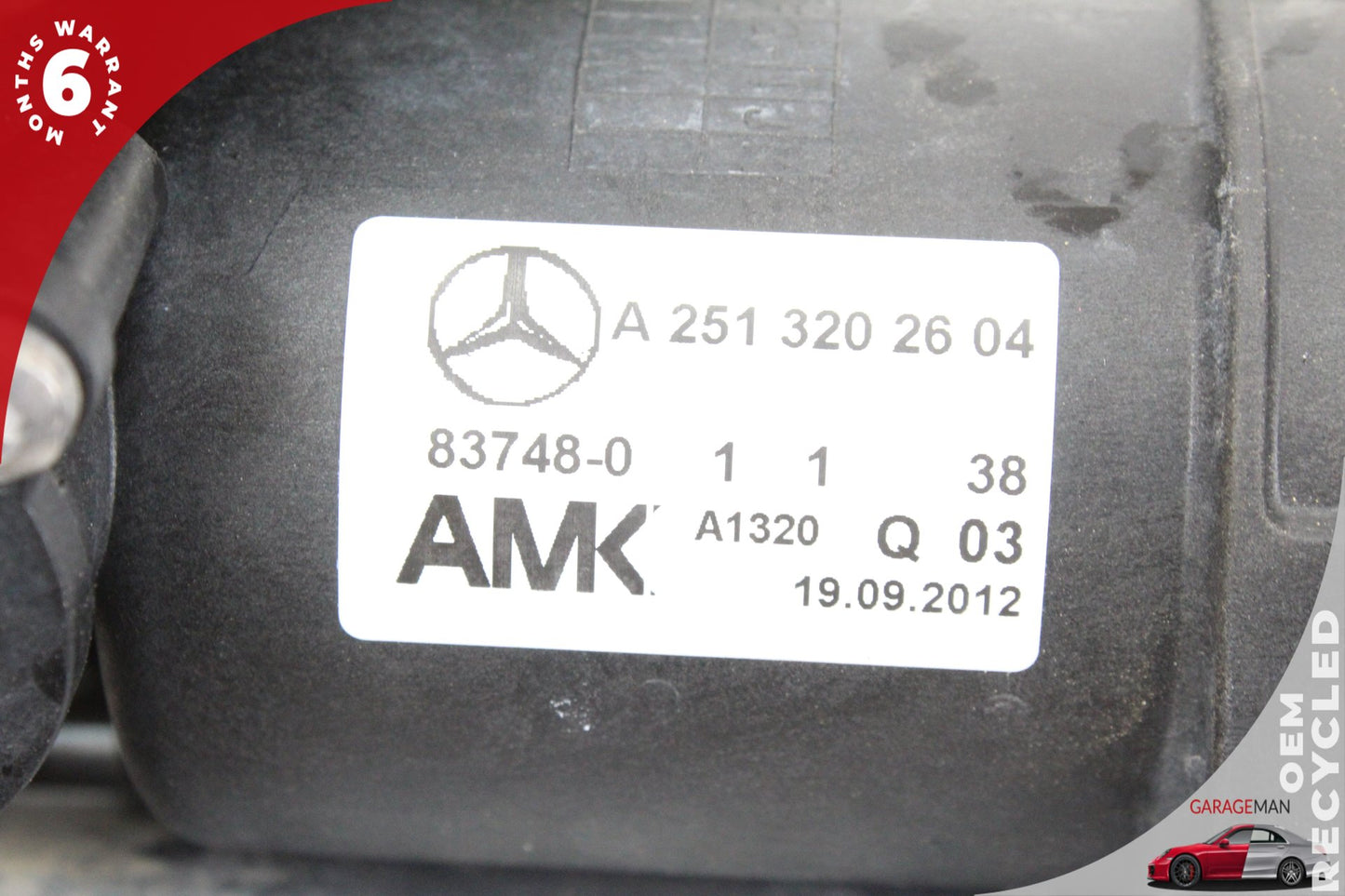 06-13 Mercedes-Benz R350 W251 SUV Air Suspension Compressor Pump 2513202604