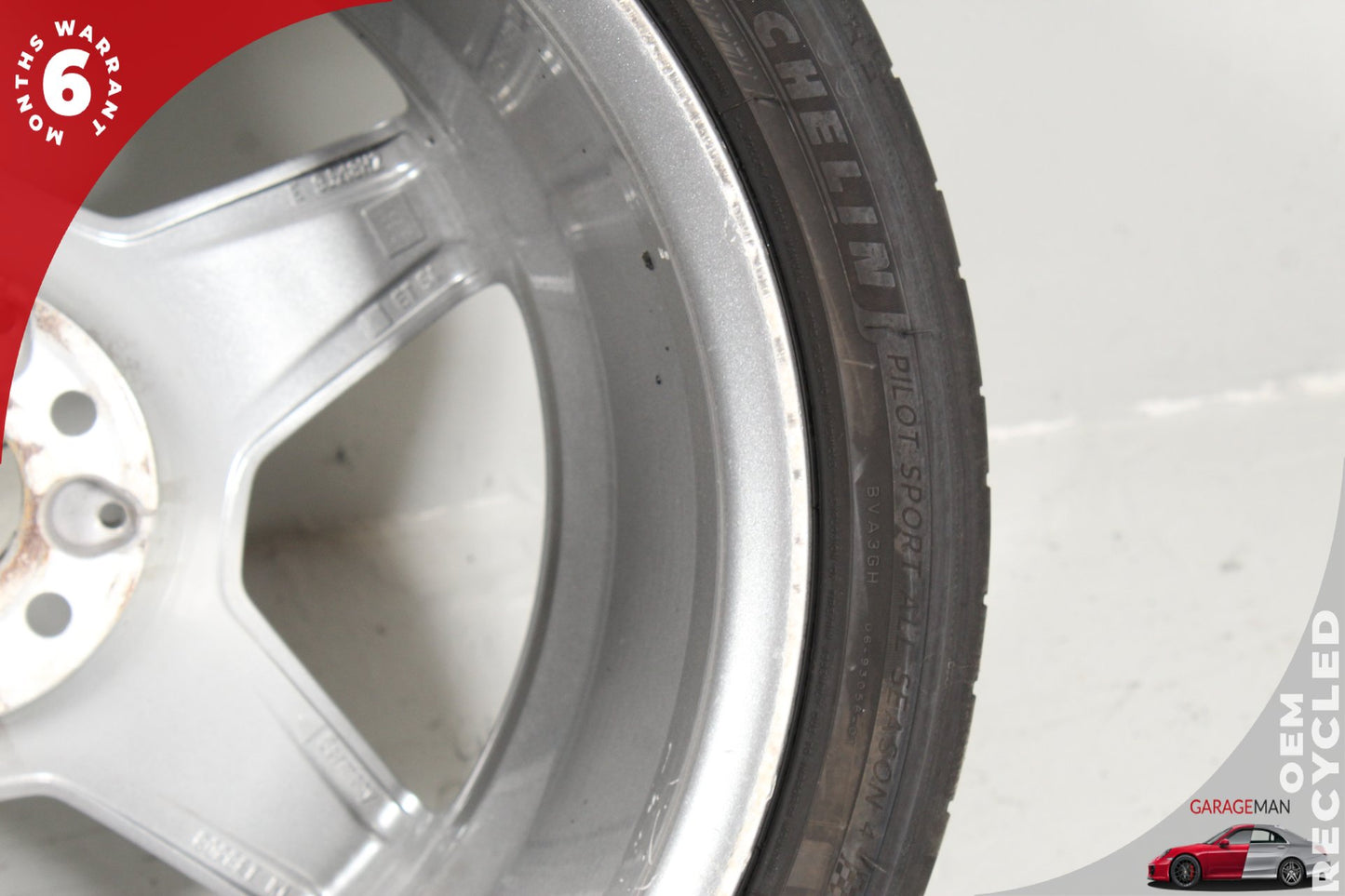 2009-2015 Mercedes W204 C300 Rear Wheel Rim w/ Tire 9JX18 H2 ET54 2044014002 OEM