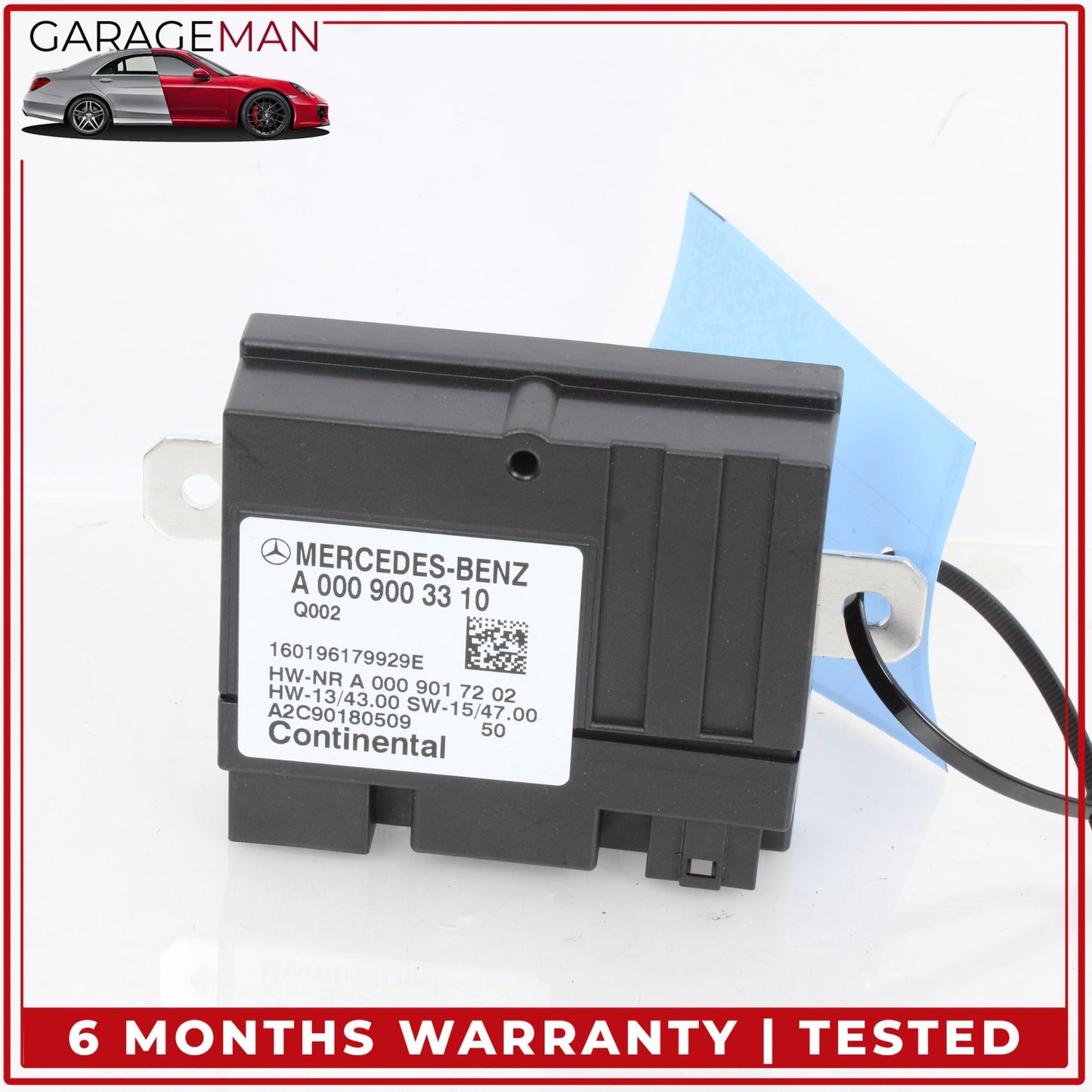 2014-2020 Mercedes W222 S550e Fuel Pump Control Module Unit 0009003310 OEM
