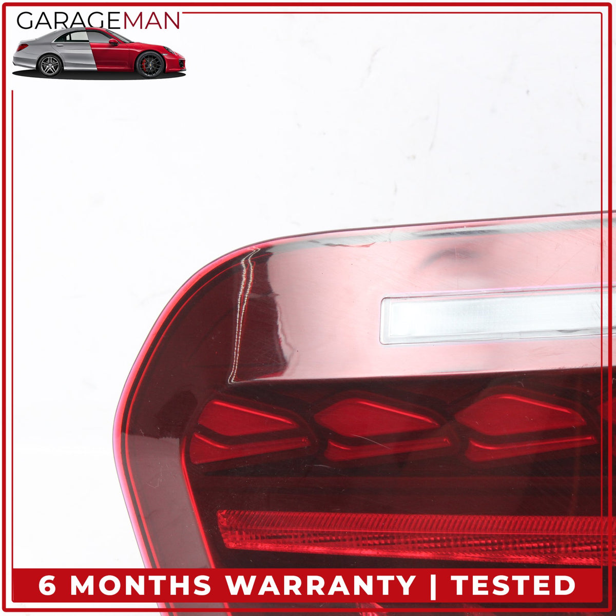 2012-2015 BMW 328i F30 Rear Left Driver Side Inner Tail Light Lamp 7259915 OEM