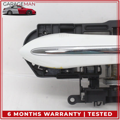 2011-2016 BMW 550i Front Right Passenger Side Exterior Door Handle White OEM